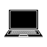 Isolated digital laptop vector design