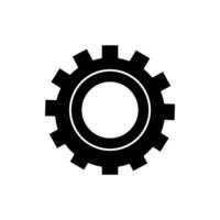 Isolated gear icon vector design