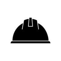 Isolated construction helmet vector design