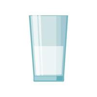 Isolated milk glass vector design