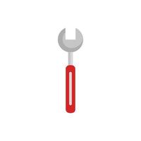 Isolated construction wrench vector design