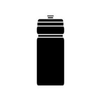 Isolated gym water bottle vector design