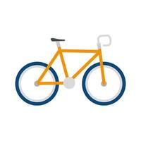 Diseño de vector de vehículo de bicicleta aislado