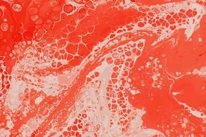 Red bubble blood background. Abstract vector juice or soda texture