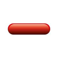 buttin red symbol isolated icon vector