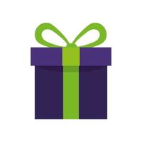 gift box present isolated icon vector