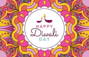 Diwali Day Background vector
