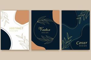 Instagram Main Feed and post creative Vector set.