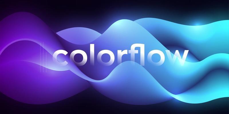 Abstrct blue shiny wave background