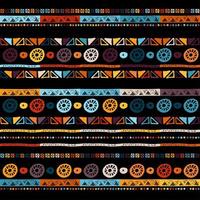 Ethnic seamless in native style. Vector pattern