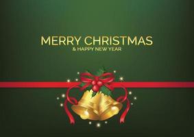 merry christmas art vector rectangle background