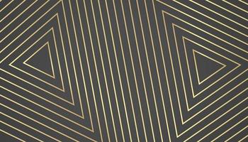 black gold geometric abstract background. vector