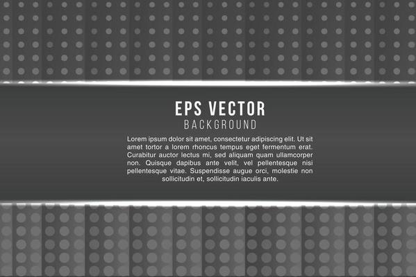 Halftone black and white abstract text background with shine light