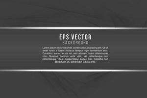 Abstract monochrome text background modern style with glow shine vector