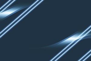 Dark blue abstract glow background with shining bright effect vector