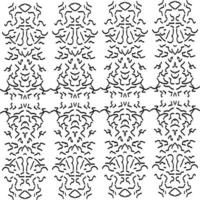 Black Brush Abstract background pattern design vector illustration.