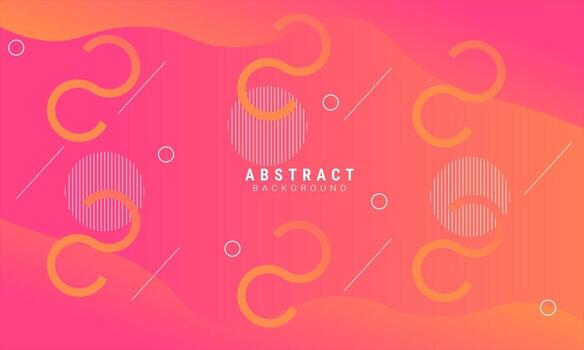 Vector Fluid Gradient Red Dynamic Wave Background Abstract Shape