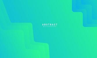 Minimal geometric blue and green abstract vector Background