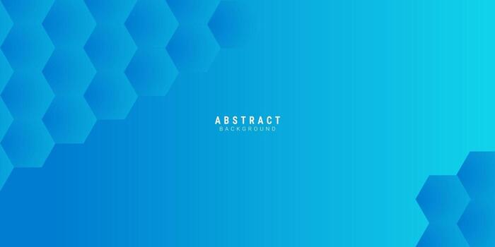 Geometric abstract background with hexagons vector