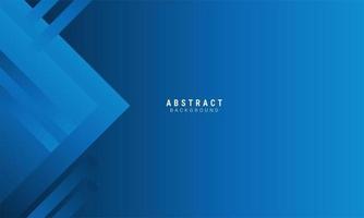 Fondo de vector geométrico degradado abstracto moderno esquina azul
