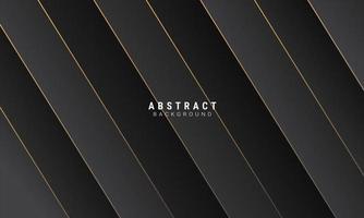 abstract black background vector with luxury dark gold