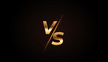 VS background for comparison, competition, versus. Vector Illustration