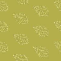 Abstract Seamless Pattern Background with Falling Autumn Leaves vector