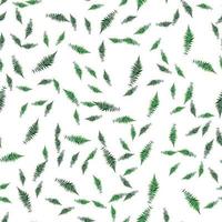 seamless pattern. Fern Leaf Vector Background Illustration EPS10