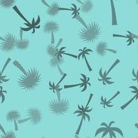 Palm Leaf. Seamless Pattern Background. Vector Illustration. EPS10