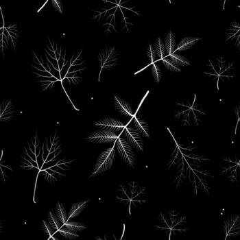 Fondo abstracto de patrones sin fisuras con hojas de otoño cayendo vector