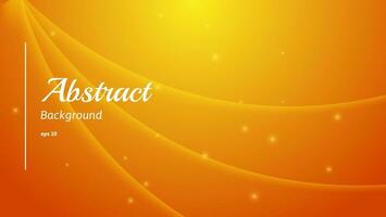 abstract polygonal background with orange color and light vector