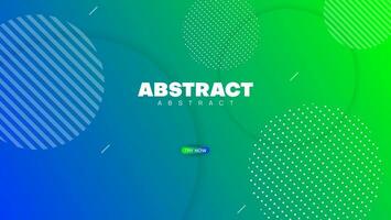 blue green gradient background with halftone vector