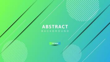 blue green gradient background with halftone vector