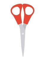 Scissors Icon isolated on white background.  Vector Illustration