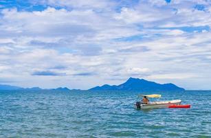 Big tropical island Ilha Grande Praia de Palmas beach Brazil. photo