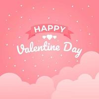 Happy Valentine Day Template Vector Design