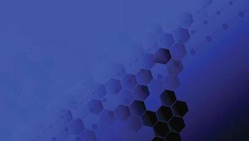 Fading Hexagons technology  background vector