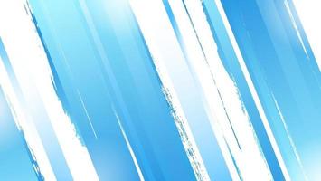 Abstract Gradient Blue Dynamic Stripe Grunge Banner Template vector