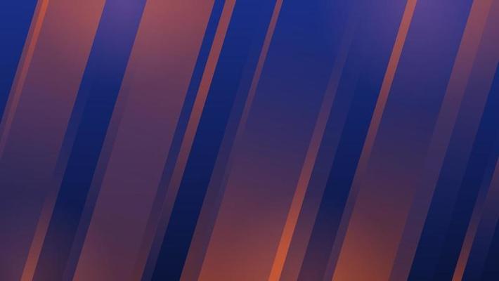 Modern Abstract Dynamic Gradient Orange Blue Stripe Background Design