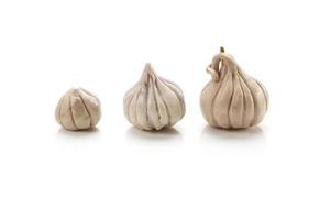 Three garlic model from clay photo