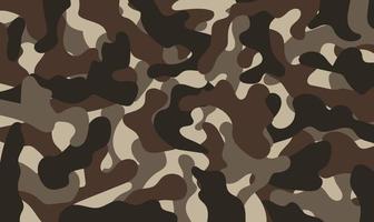 Army Camouflage Pattern Khaki Color. Vector Illustration.