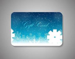 Beautiful Gift Card. vector