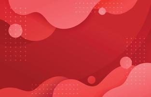 Fluid Red Background vector