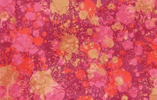 Pink Splashed Painting Background Template vector