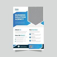 Creative Corporate business flyer and cover page design template vector