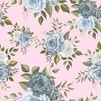 Elegant floral seamless pattern vector