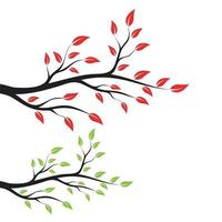 branch tree vector illustration summer clipart autumn clipart nature