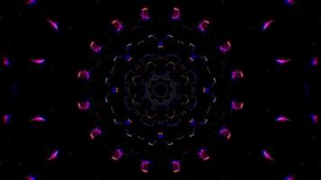 Symmetrical Colorful Energy Particles Loop video