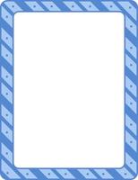 Empty diagonal stripes frame banner template vector