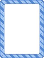 Empty diagonal stripes frame banner template vector